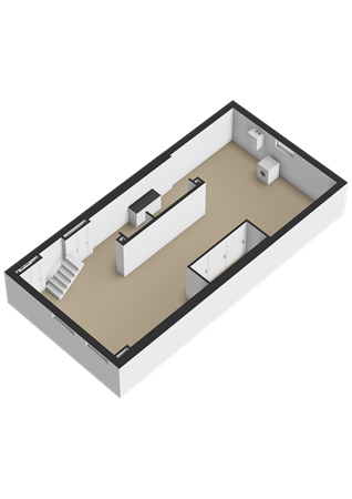 Floorplan - Mathenesserweg 93A, 3027 HK Rotterdam